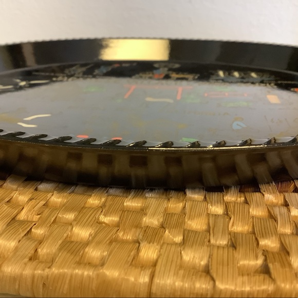 Vintage Japanese Village Deer Park Tin Souvenir Tray - Picture 5 of 6